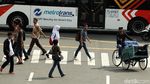 Aktivitas di Thamrin Tetap Normal Meski Ada Sidang Sengketa Pilpres