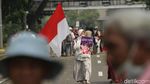 Massa Kawal Sidang Sengketa Pilpres 2019 Orasi di Patung Kuda