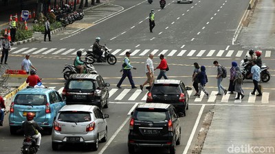 Aktivitas di Thamrin Tetap Normal Meski Ada Sidang Sengketa Pilpres
