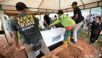 Robby meninggal dunia usai terkena serangan jantung. Pool/Ismail/detikFoto.