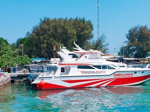 Begini Uniknya Ambulans di Kepulauan Seribu