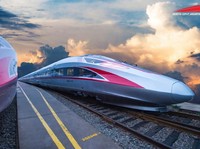 Rangkaian Kereta Cepat Made in China Tiba di RI 2020