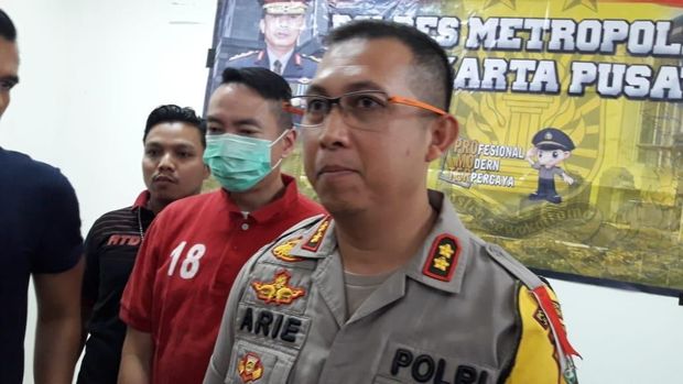 Polisi rilis kasus penodongan senpi di Jalan Alaydrus.