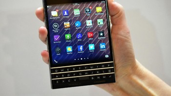 BlackBerry Passport. Foto: CARL COURT/AFP/Getty Images