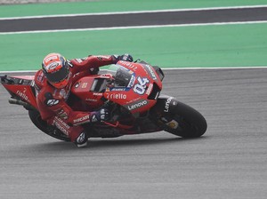 Gara-gara Ini Dovizioso Tak Bisa Pakai Helm dari Indonesia