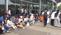 Konser Super Junior digelar hari ini di ICE BSD, Tangerang. Foto: (Febrina Arifin/detikHOT)