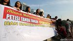 Aksi Dukung TNI-Polri Terkait Kerusuhan 21-22 Mei