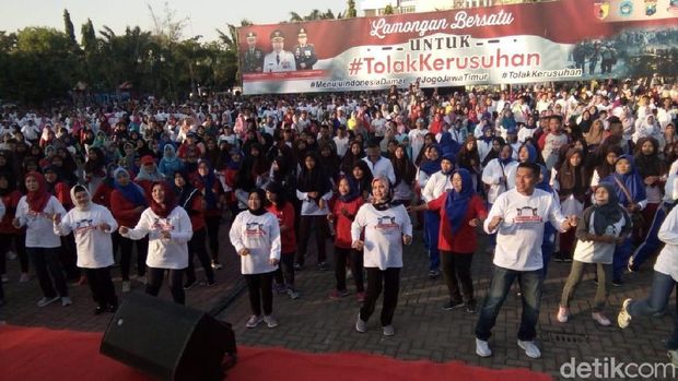 Gelaran Aksi Tolak Kerusuhan di Daerah Ini, Long March Hingga Gowes Bareng