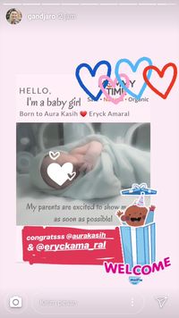 Postingan Pertama Aura Kasih Setelah Melahirkan Bayi Perempuan
