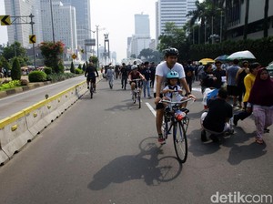 Car Free Day di Sudirman-Thamrin Ditiadakan Saat Idul Adha