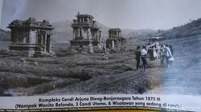 Foto: Wajah Dieng di Masa Lalu dan Sekarang