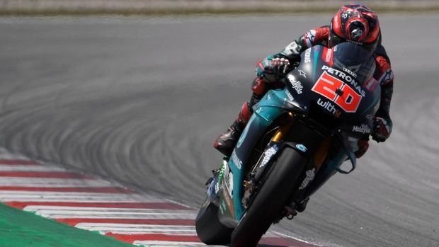 Fabio Quartararo ada di posisi kedua pada latihan bebas kedua MotoGP Belanda.