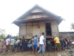 Uniknya Indonesia, Punya Tradisi Angkat Rumah