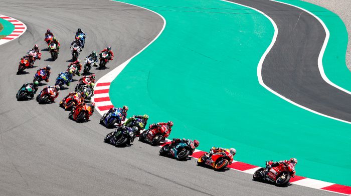 Marc Marquez memenangi MotoGP Catalunya dan makin tak terkejar di puncak klasemen MotoGP (REUTERS/Albert Gea) Marc Marquez memenangi MotoGP Catalunya dan makin tak terkejar di puncak klasemen MotoGP (REUTERS/Albert Gea)