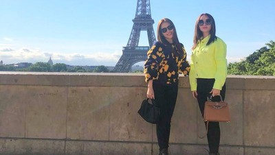 Adu Gaya Mewah Ratusan Juta Ayu Ting Ting dan Zaskia Gotik Liburan ke Eropa
