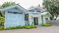 Brighton Toilet ini adalah toilet umum yang didesain sangat menarik dengan warna-warna pastel yang kekinian banget. Foto di lokasi ini pasti tidak akan ada yang mengira bahwa ini adalah toilet umum. (dok Humas Ancol)