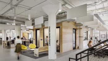 Kantor Airbnb memang banyak disebut salah satu yang desainnya paling keren. Foto: Office Snapshot