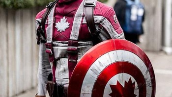 Captain America cosplay. (Foto: Boredpanda)