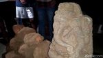 Ini Penampakan Arca Ganesha yang Ditemukan di Kediri