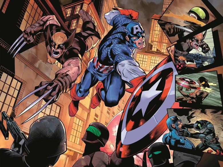 Ada Rahasia Apa Antara Wolverine dan Captain America Versi Komik? Foto: Istimewa Ada Rahasia Apa Antara Wolverine dan Captain America Versi Komik? Foto: Istimewa