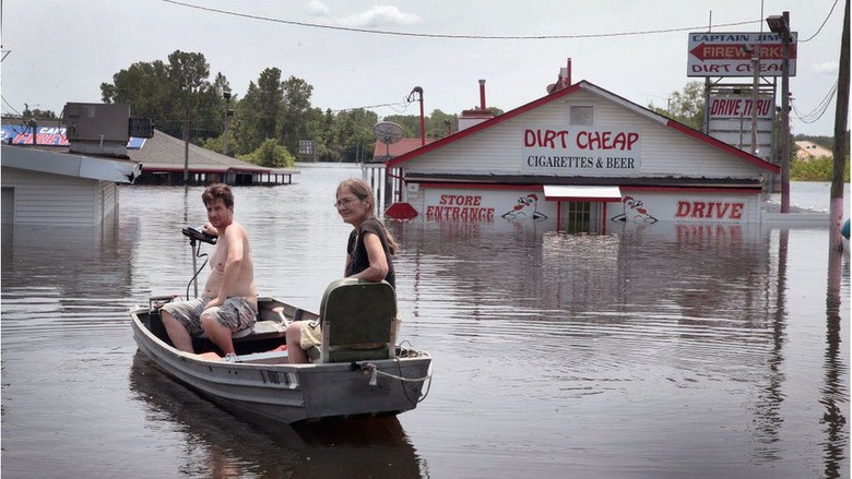 Wilayah Pedalaman Amerika Dilanda Banjir Selama Berbulan-bulan Wilayah Pedalaman Amerika Dilanda Banjir Selama Berbulan-bulan