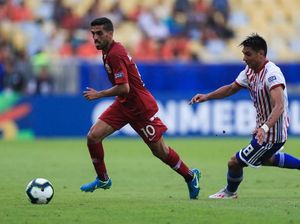 Debut Negara Arab di Copa America, Qatar Tahan Paraguay 2-2