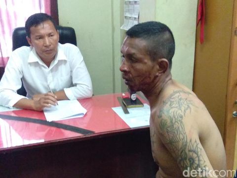 Safrizal Saputra (42), napi dalang kerusuhan di Rutan Lhoksukon ditangkap