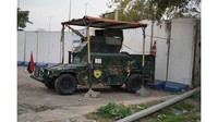 Memang masih ada mobil-mobil lapis baja di mana-mana. Tapi Lindgren mengakui bahwa dia terbiasa dengan hal ini karena dia berpengalaman dalam mengunjungi tempat-tempat dengan keamanan yang tinggi (Christian Lindgren/CNN)