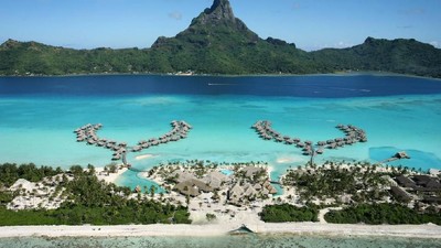 Potret Keindahan Bora-bora, Tempat Honeymoon Syahrini