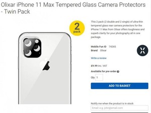 Penegas iPhone 11 Memang Punya Bingkai Kamera Belakang Kotak