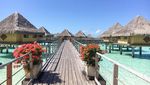 Potret Keindahan Bora-bora, Tempat Honeymoon Syahrini