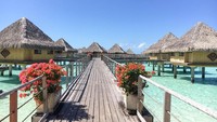 Nikmati nyamannya menginap di atas laguna yang cantik. (iStock)