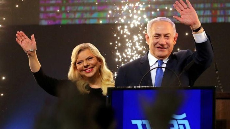 Foto: Benjamin Netanyahu dan istrinya, Sara (ABC Australia) Foto: Benjamin Netanyahu dan istrinya, Sara (ABC Australia)