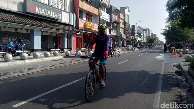 Pesepeda Gembira Malioboro untuk Non-Motor, Para Pedagang Was-was
