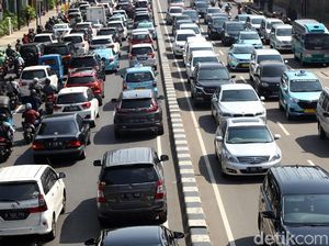 Imbas Sidang di MK, Beberapa Jalan Ibu Kota Macet