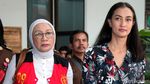 Pesona Atiqah Hasiholan di Sidang Lanjutan Ratna Sarumpaet