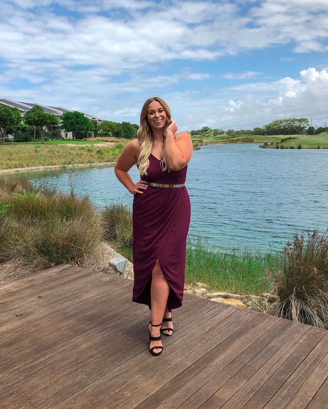 Dan inilah penampilan yang disyukuri oleh Kate. Kate pun kini kerap mengkampanyekan gerakan mencintai penampilan atau body positivity.  Foto: dok. Instagram @dedikated_lifestyle