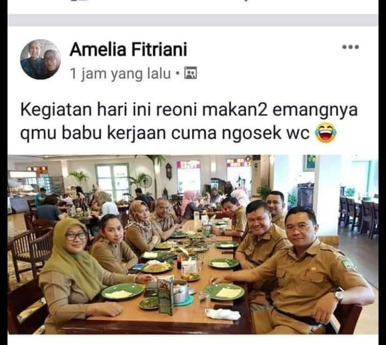 Pemkot Tangerang Lapor Polisi soal Postingan ASN Hina Babu Pemkot Tangerang Lapor Polisi soal Postingan ASN Hina Babu