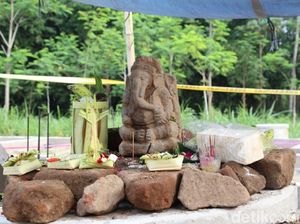 Arca Ganesha Ditemukan di Kediri Diduga dari Masa Kerajaan Kahuripan