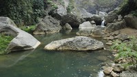 Kolam alami ini bernama Sanghyang Heleut. (Yudha Maulana/detikcom)