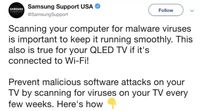 TV Pintar Samsung Rawan Kena Serangan Malware?