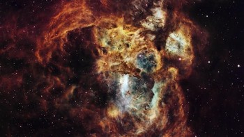 NGC 6357, umumnya dikenal sebagai Lobster Nebula, terletak sekitar 400 tahun cahaya dan terletak sekitar 8.000 tahun cahaya dari bumi untuk menju rasi bintang scorpion. Gambar menakjubkan ini diabadikan oleh fotografer Suavi Lipinski. (Foto: Astronomy Photographer 2019)