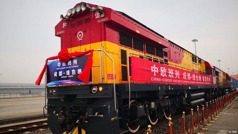 Jalur Sutra Baru China ke Eropa Berakhir di Duisburg Jerman Jalur Sutra Baru China ke Eropa Berakhir di Duisburg Jerman