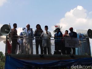 Orasi di Aksi Kawal MK, Abdullah Hehamahua Minta Hakim Putus dengan Jujur