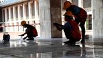 Intip Momen Renovasi Masjid Istiqlal Yuk