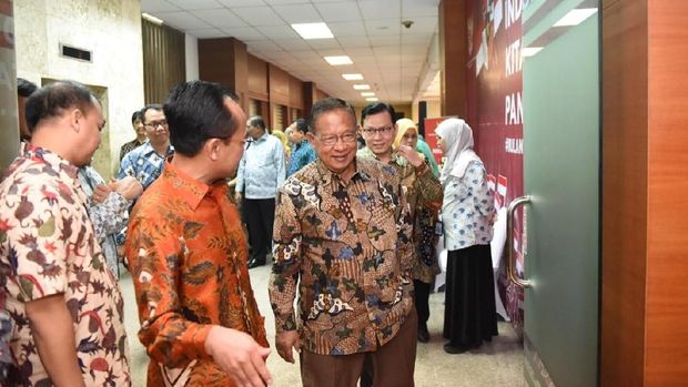Darmin Gelar Halalbihalal Sepulang dari Eropa