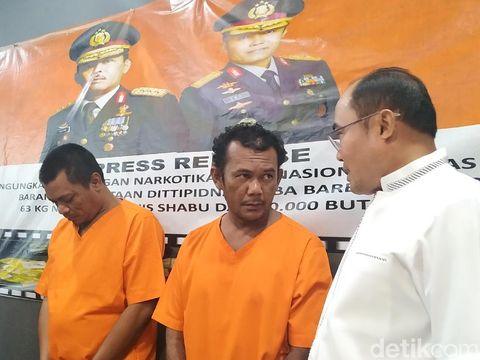 Kedua tersangka menyimpan sabu di pulau kecil di Kepri 