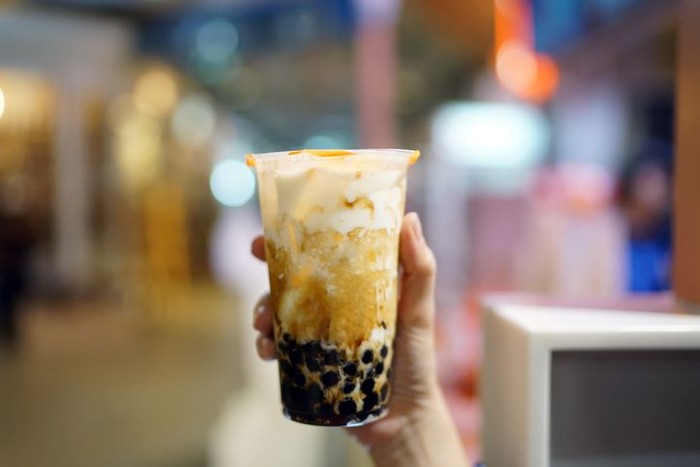 Boba milk tea