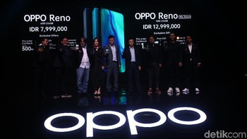 Oppo Reno dilepas seharga Rp 7,999 juta. Foto: Rifkianto Nugroho/detikINET