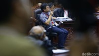 Hermansyah bersaksi soal sistem IT KPU. Hermansyah adalah saksi fakta ketiga yang dihadirkan kubu 02 di sidang MK siang ini.